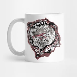 Pirate tee shirt design Mug